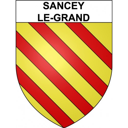 Sancey-le-Grand 25 ville Stickers blason autocollant adhésif