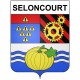 Seloncourt 25 ville Stickers blason autocollant adhésif