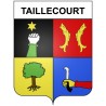Taillecourt 25 ville Stickers blason autocollant adhésif