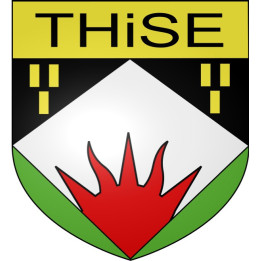 Stickers coat of arms Bazas adhesive sticker