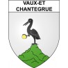 Vaux-et-Chantegrue 25 ville Stickers blason autocollant adhésif
