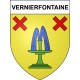 Vernierfontaine 25 ville Stickers blason autocollant adhésif
