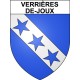Verrières-de-Joux 25 ville Stickers blason autocollant adhésif