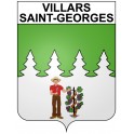 Villars-Saint-Georges 25 ville Stickers blason autocollant adhésif