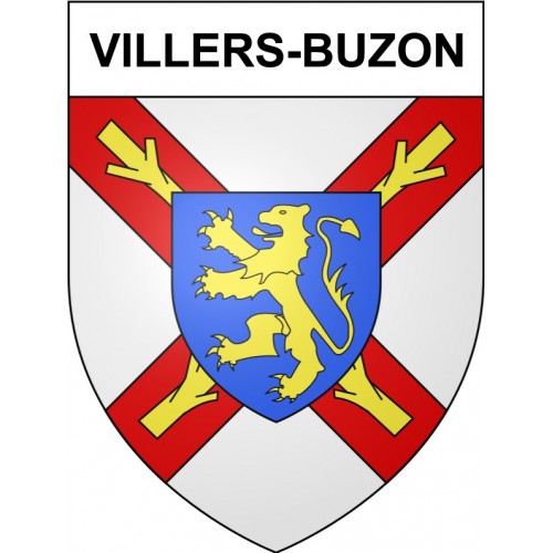 Villers-Buzon 25 ville Stickers blason autocollant adhésif