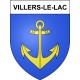 Villers-le-Lac 25 ville Stickers blason autocollant adhésif