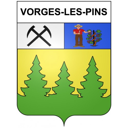 Stickers coat of arms Bazas adhesive sticker