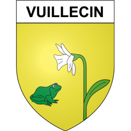 Stickers coat of arms Bazas adhesive sticker