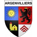 Argenvilliers 28 ville Stickers blason autocollant adhésif