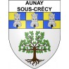 Stickers coat of arms Bazas adhesive sticker