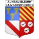 Stickers coat of arms Bazas adhesive sticker