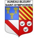 Auneau-Bleury-Saint-Symphorien 28 ville Stickers blason autocollant adhésif