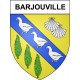 Barjouville 28 ville Stickers blason autocollant adhésif
