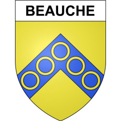 Bazas Sticker wappen, gelsenkirchen, augsburg, klebender aufkleber