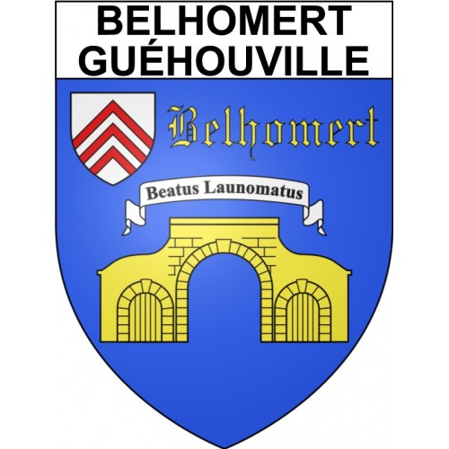 Belhomert-Guéhouville 28 ville Stickers blason autocollant adhésif