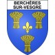 Berchères-sur-Vesgre 28 ville Stickers blason autocollant adhésif