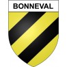 Bonneval 28 ville Stickers blason autocollant adhésif