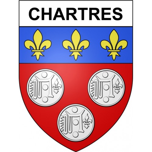 Stickers coat of arms Bazas adhesive sticker