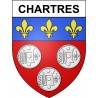 Stickers coat of arms Bazas adhesive sticker