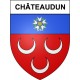 Châteaudun 28 ville Stickers blason autocollant adhésif