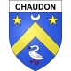 Chaudon 28 ville Stickers blason autocollant adhésif
