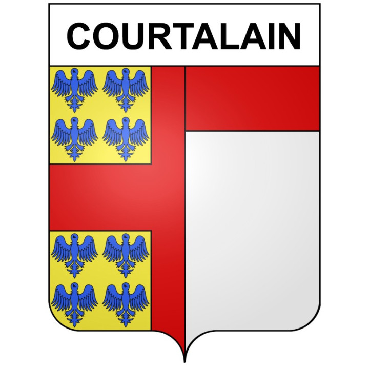Stickers coat of arms Bazas adhesive sticker