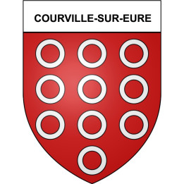 Stickers coat of arms Bazas adhesive sticker