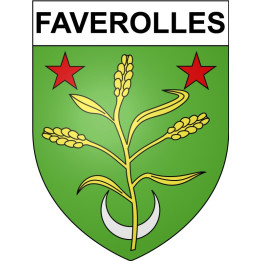 Faverolles 28 ville Stickers blason autocollant adhésif
