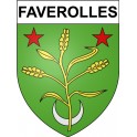 Faverolles 28 ville Stickers blason autocollant adhésif