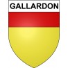 Gallardon 28 ville Stickers blason autocollant adhésif