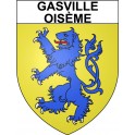 Bazas Sticker wappen, gelsenkirchen, augsburg, klebender aufkleber