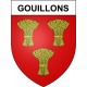 Gouillons 28 ville Stickers blason autocollant adhésif