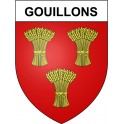 Gouillons 28 ville Stickers blason autocollant adhésif