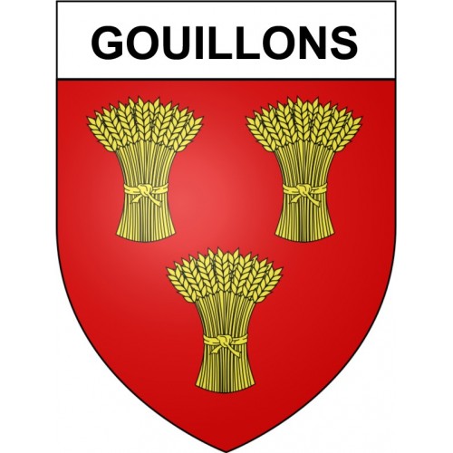 Stickers coat of arms Bazas adhesive sticker