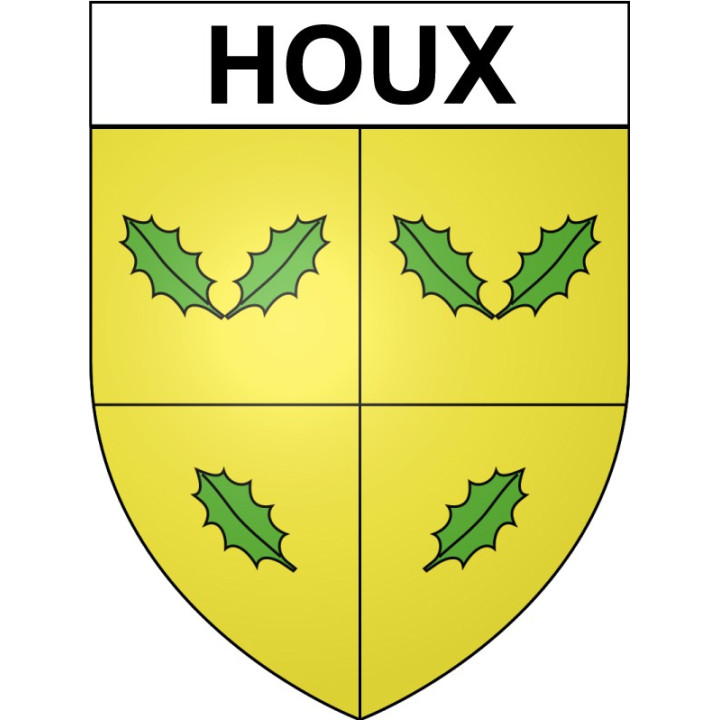 Stickers coat of arms Bazas adhesive sticker