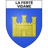 La Ferté-Vidame 28 ville Stickers blason autocollant adhésif