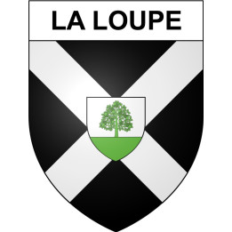 Stickers coat of arms Bazas adhesive sticker