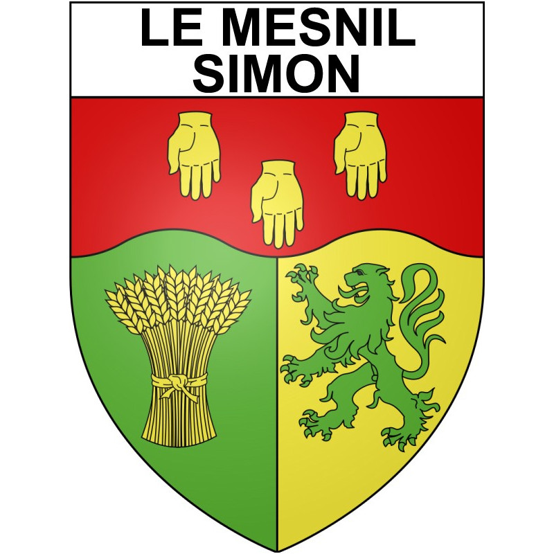 Stickers coat of arms Bazas adhesive sticker