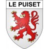 Stickers coat of arms Bazas adhesive sticker