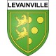 Levainville 28 ville Stickers blason autocollant adhésif
