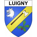 Stickers coat of arms Bazas adhesive sticker