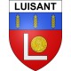Luisant 28 ville Stickers blason autocollant adhésif