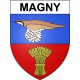 Magny 28 ville Stickers blason autocollant adhésif