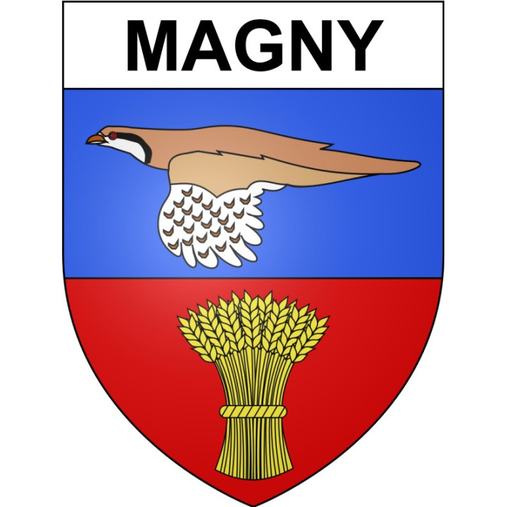 Stickers coat of arms Bazas adhesive sticker