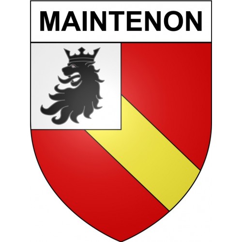 Pegatinas escudo de armas de Bazas adhesivo de la etiqueta engomada