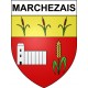 Marchezais 28 ville Stickers blason autocollant adhésif