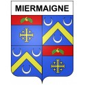 Miermaigne 28 ville Stickers blason autocollant adhésif