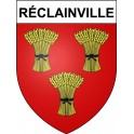 Réclainville 28 ville Stickers blason autocollant adhésif