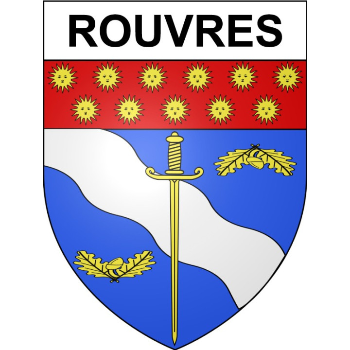 Stickers coat of arms Bazas adhesive sticker