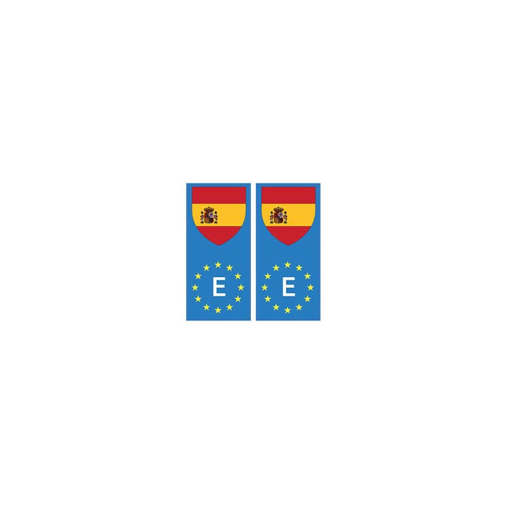 Espagne España europe drapeau Autocollant